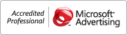 Microsoft adCenter Accredited Professional Badge